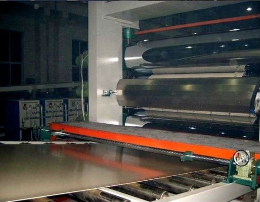 Luft - gekühlten Kunststoff Board Fließpressen-Maschine Linie für ABS, PET, PVC