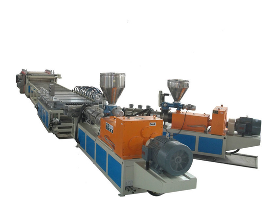 Shock Resistance PE Construction Formwork Plastic Extrusion Machine