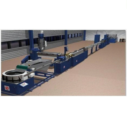Customized Melt Flow Drip Irrigation Plastic PE Agriculture Tape Making Machine With Single Screw Extruder