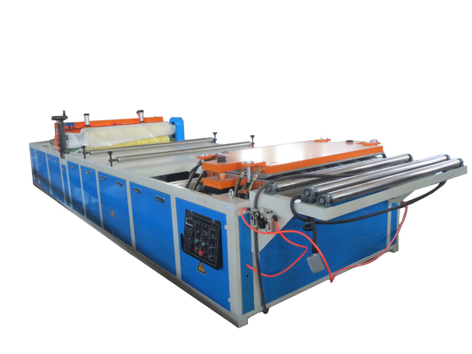 Durable Plastic Roofing Sheet Extrusion Line , PVC Tile Cutting Machine