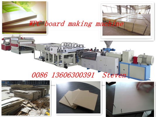 wood pvc foam board machine
