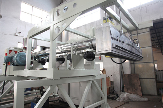 SJ180 / 25 Single Color Plastic Mat Machine SC2600 with Speed 3.0 m / min