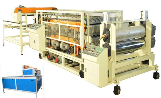 Glazed Plastic Roofing Tiles Extrusion Line , PVC Tile Making Machine
