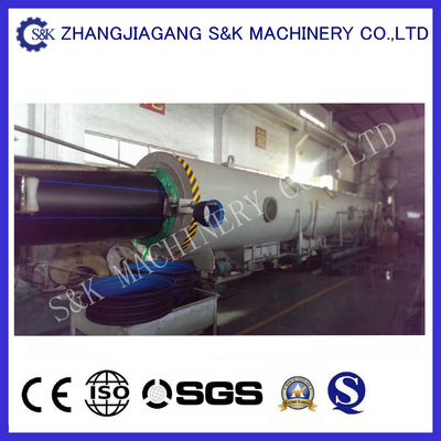 Polyethylene Extrusion Machine Single Screw Extruder Siemens PLC control 180kg/h Output